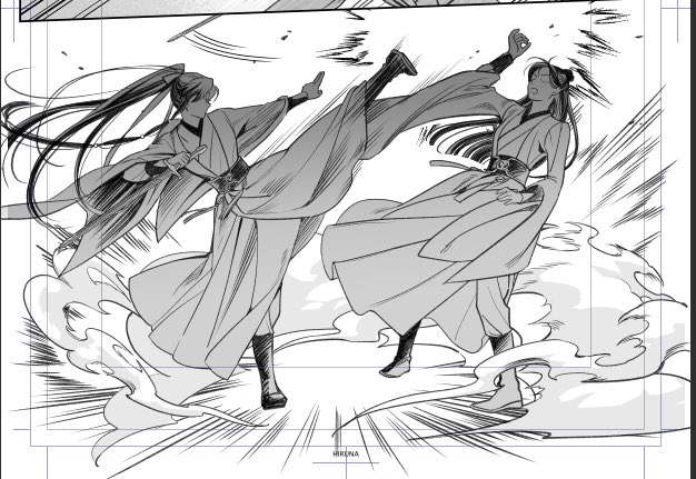ฉันไม่ค่อยลง wip แต่วันนี้มาอัพเดทนิดนึงค่ะ ช่วงสัปดาห์นี้ พยายามทำทั้งอิลลัสทั้งคอมิกนะ แม้ว่าจะไม่เสร็จสักอย่าง ฉันพยายามเรียนรู้การวาดซีนแอคชั่นแหละ มันใช้เวลานานมากกว่าที่คิด ตอน4 วีคนี้ไม่เสร็จแน่ๆ รอกันอีกนิดนะคะ 😂