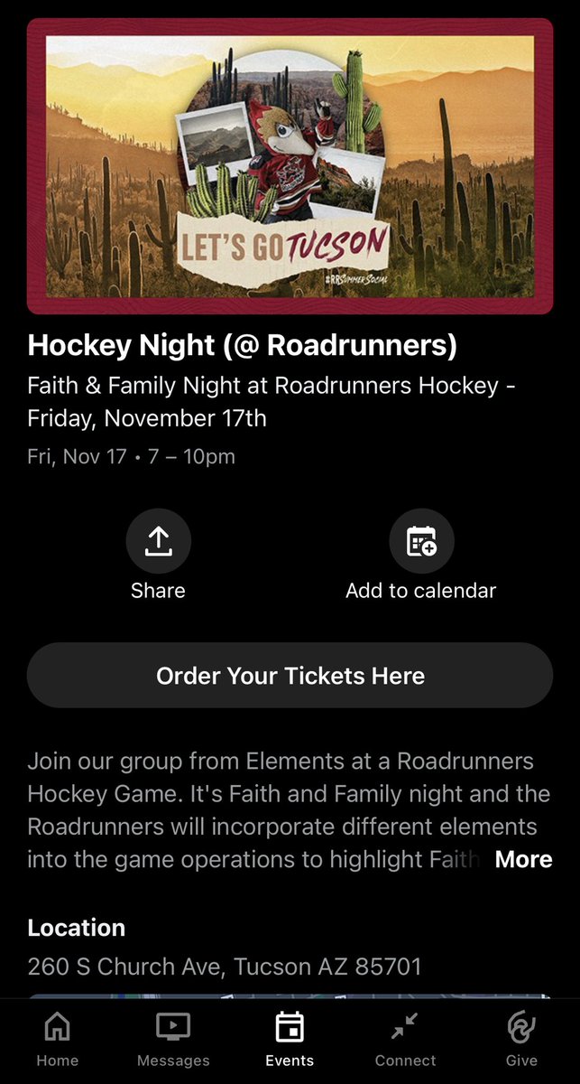 elementsaz's tweet photo. Friday night = Hockey 🥅 night
You coming with us? https://t.co/hyRoSN7sz0
