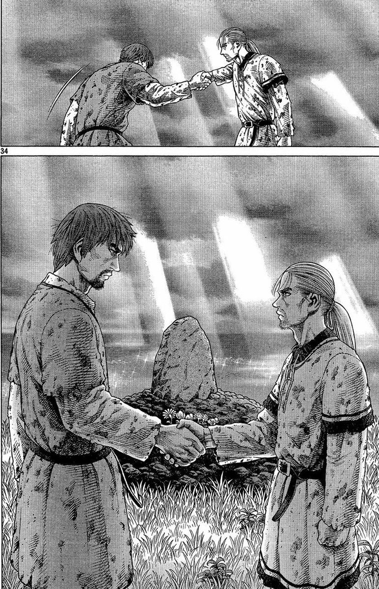@Fridrr Hmm Thorfinn and Einar's handshake scene? 