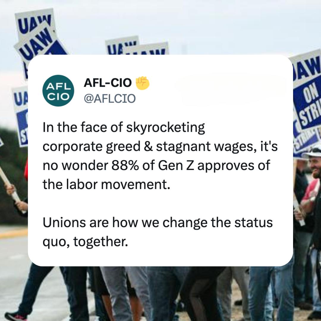 Let’s get those young workers, who overwhelmingly approve of unions, into life-changing utility worker #apprenticeships!