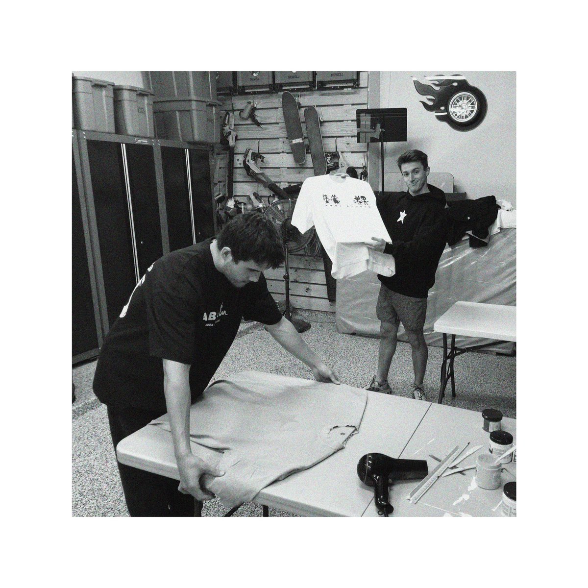 theabelstudio's tweet photo. Production is underway! 

We can’t wait to see you all in your new Abel gear! 

For the people. Any people. Abel people. https://t.co/pA5QobhwvS