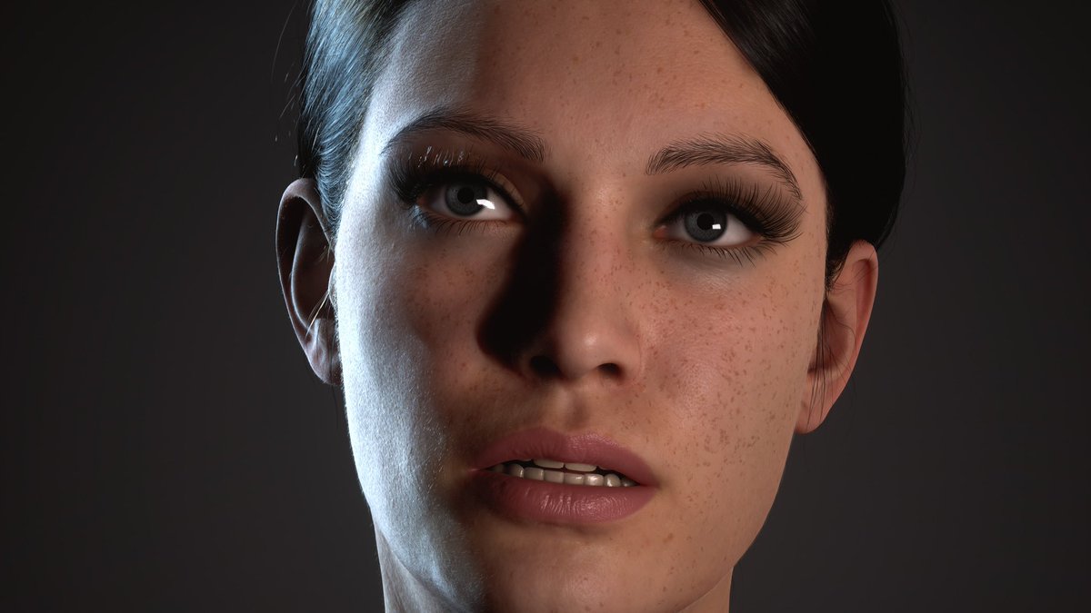 scionti_design's tweet photo. Julia my character created with Metahuman, lighting and render with 
Unreal Engine 5.2 Lumen using Live link Iclone 8 Plugin

4k Video 👇

https://t.co/bRMV2VjbWy

Artstation project 👇

https://t.co/SWKnU9uoZZ

#ue5 #UnrealEngine5 #characterart #characterdesign #metahuman #lumen #lighting #realism #Videogame #reallusion #videogames #photography #portrait #artstation #quixel #photoreal @UnrealEngine @80Level @ArtStationHQ @quixeltools @reallusion
