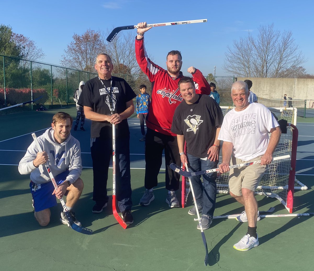 Bill Kinloch (@kinloch_teched) on Twitter photo Great day for a students vs staff floor hockey game. Be sure <a href="/ToberyChris/">Chris Tobery</a> is ready for another round tomorrow <a href="/KathrynTobery/">Kathryn Tobery</a>.
<a href="/OMSTechEd9/">Ronald Averill</a> <a href="/BingmanCTE/">WilliamBingmanJr</a> #omsbettertogether Great day for a students vs staff floor hockey game. Be sure <a href="/ToberyChris/">Chris Tobery</a> is ready for another round tomorrow <a href="/KathrynTobery/">Kathryn Tobery</a>.
<a href="/OMSTechEd9/">Ronald Averill</a> <a href="/BingmanCTE/">WilliamBingmanJr</a> #omsbettertogether