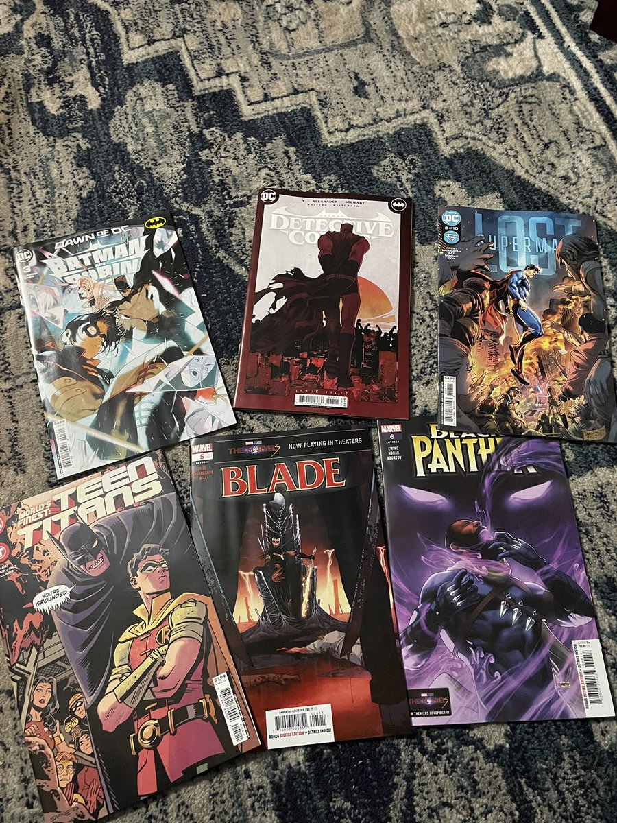 #comichaul 

Haven’t really been too hyped for comics recently