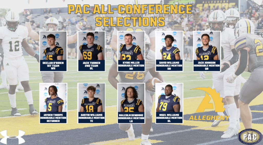 Congrats to these 9 guys who earned All-PAC Honors this fall!!

#GoGators🐊
#DeepWater