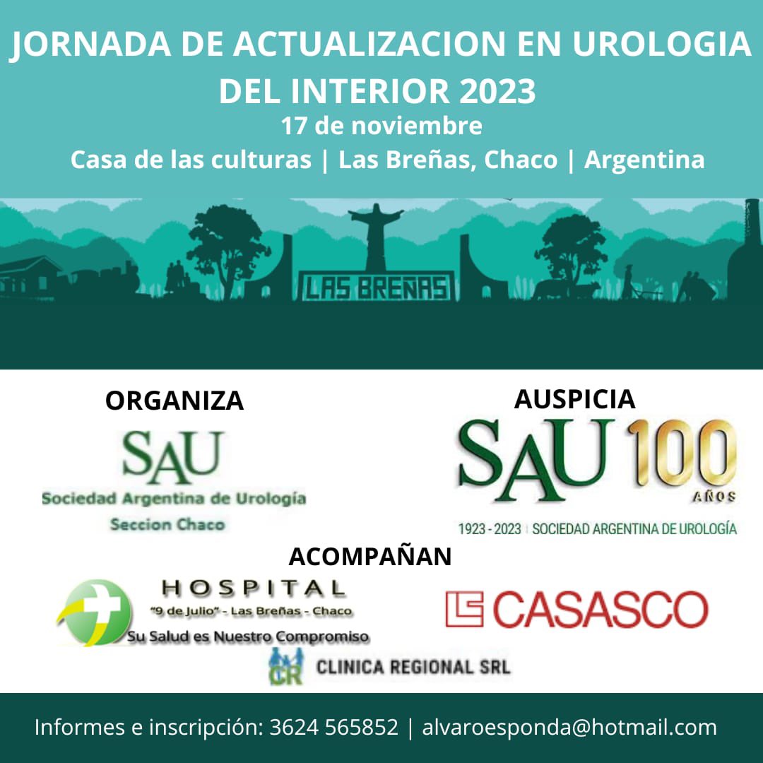 alvaro esponda (@alvesponda) on Twitter photo Mañana , nos espera un gran día , 1ras Jornadas de Urología del Interior .Chaco 2023 <a href="/AbelAmarilla80/">Abel Amarilla</a> <a href="/AcquisAlejandro/">Alejandro Acquisgrana</a> <a href="/DrPaezBruno/">Julian Paez Bruno</a> <a href="/SandovalEliasD/">Elias Sandoval</a> <a href="/SauUrologia/">Sociedad Argentina de Urología🇦🇷</a> <a href="/urologiapy/">Sociedad Paraguaya de Urología 🇵🇾</a> <a href="/oncourologiaarg/">Urooncologia.arg</a> <a href="/DBarreiro4/">Diego Barreiro</a> <a href="/CAU_URO/">Confederación Americana de Urología (CAU)</a> <a href="/fedelosco/">FLoscoMD</a> <a href="/Martin_AngelMD/">Martín Angel</a> <a href="/PabloNContreras/">Pablo Contreras</a> <a href="/BelisleDiego/">Diego Belisle</a> <a href="/ikecabanas/">Cesar Dario Cabañas</a> Mañana , nos espera un gran día , 1ras Jornadas de Urología del Interior .Chaco 2023 <a href="/AbelAmarilla80/">Abel Amarilla</a> <a href="/AcquisAlejandro/">Alejandro Acquisgrana</a> <a href="/DrPaezBruno/">Julian Paez Bruno</a> <a href="/SandovalEliasD/">Elias Sandoval</a> <a href="/SauUrologia/">Sociedad Argentina de Urología🇦🇷</a> <a href="/urologiapy/">Sociedad Paraguaya de Urología 🇵🇾</a> <a href="/oncourologiaarg/">Urooncologia.arg</a> <a href="/DBarreiro4/">Diego Barreiro</a> <a href="/CAU_URO/">Confederación Americana de Urología (CAU)</a> <a href="/fedelosco/">FLoscoMD</a> <a href="/Martin_AngelMD/">Martín Angel</a> <a href="/PabloNContreras/">Pablo Contreras</a> <a href="/BelisleDiego/">Diego Belisle</a> <a href="/ikecabanas/">Cesar Dario Cabañas</a>