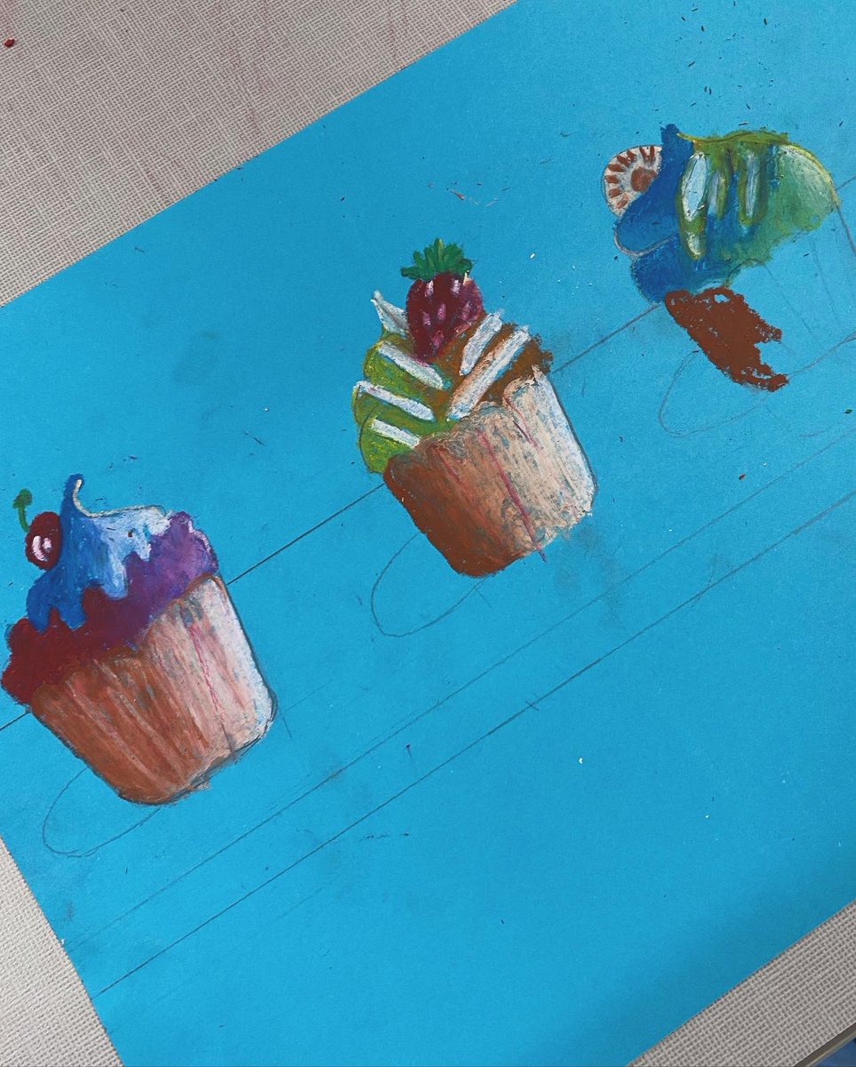 Mrs Randell’s Art Room (@nicolerandell3) on Twitter photo 5th grade is doing a lovely job with their oil pastel deserts! #waynethiebaudinspired 🍰 <a href="/WeAreWortham/">WeAreWorthamIntermediate</a> <a href="/friscofinearts/">FISD Fine Arts</a> #friscofineartsleads #fisdfineartsleads 5th grade is doing a lovely job with their oil pastel deserts! #waynethiebaudinspired 🍰 <a href="/WeAreWortham/">WeAreWorthamIntermediate</a> <a href="/friscofinearts/">FISD Fine Arts</a> #friscofineartsleads #fisdfineartsleads