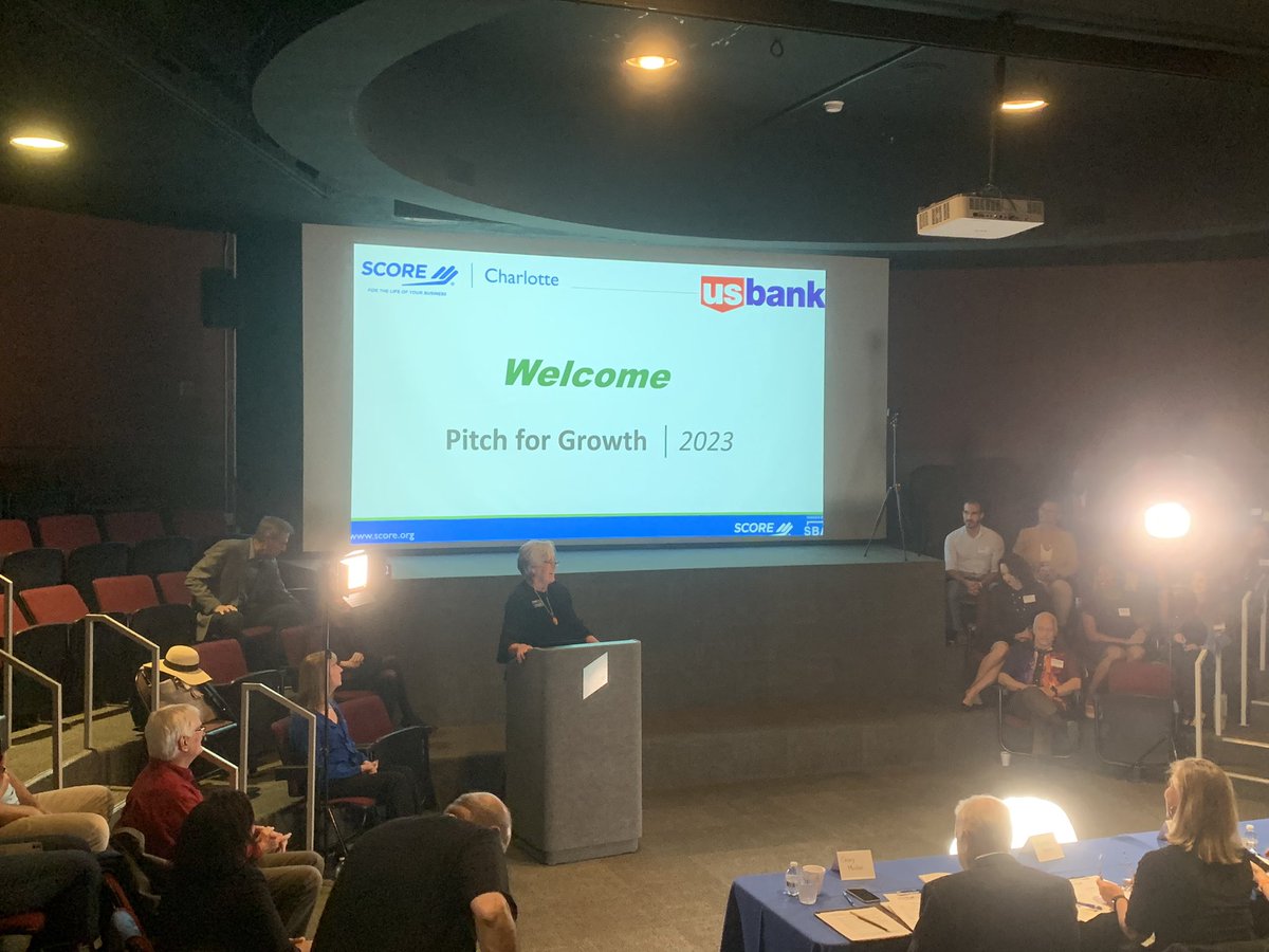 FWPConcordNC's tweet photo. Pitch for Growth @SCORECharlotte. Score is a great resource for startup and existing businesses. https://t.co/vk6RgaB5Z7
