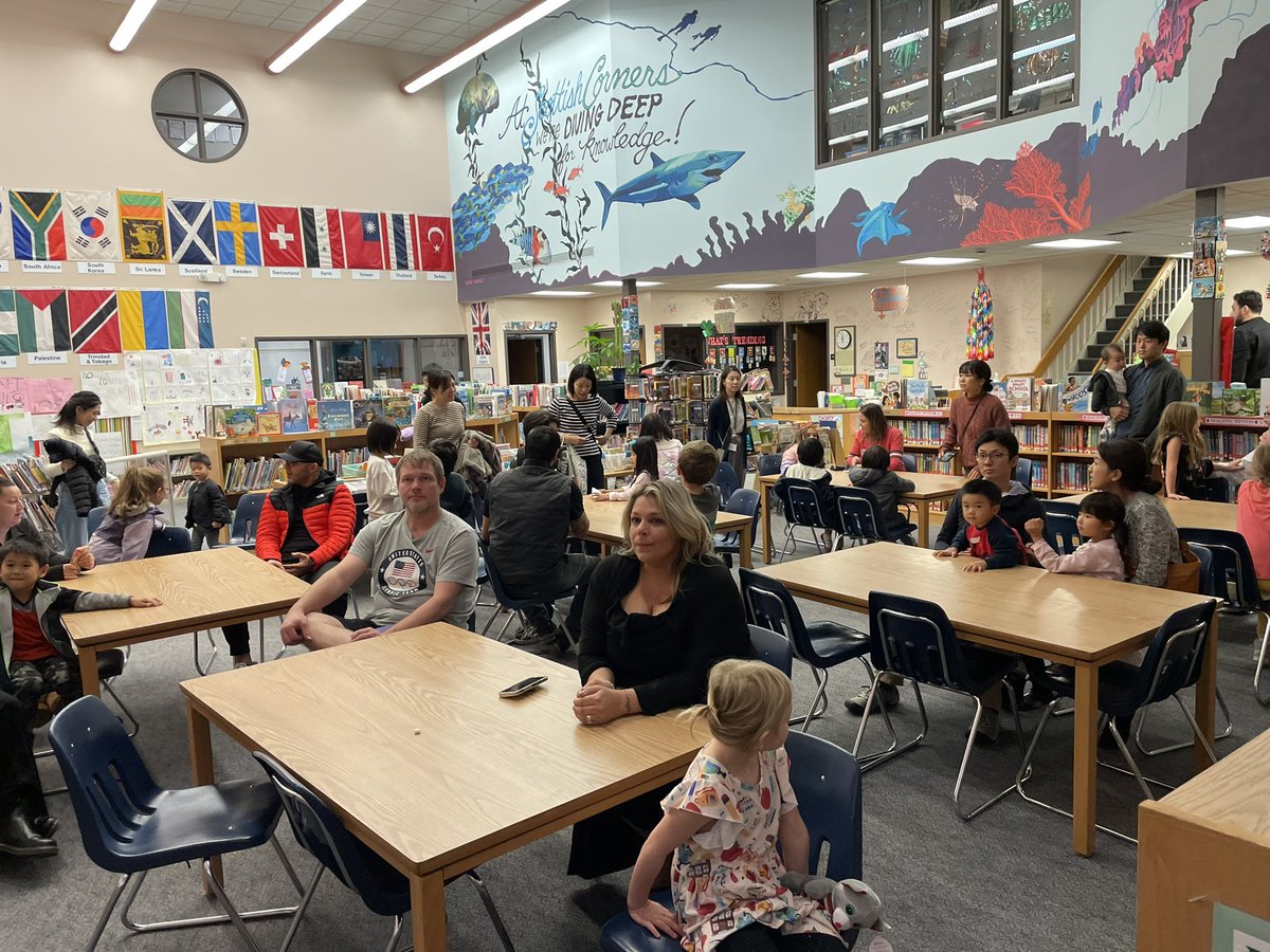 Thank you Mrs. Cottrill, Mrs. Bush, &amp; Mrs. Smith for a wonderful ELI family night! Thank you to our kindergarten ELI families for coming to join us. ☘️