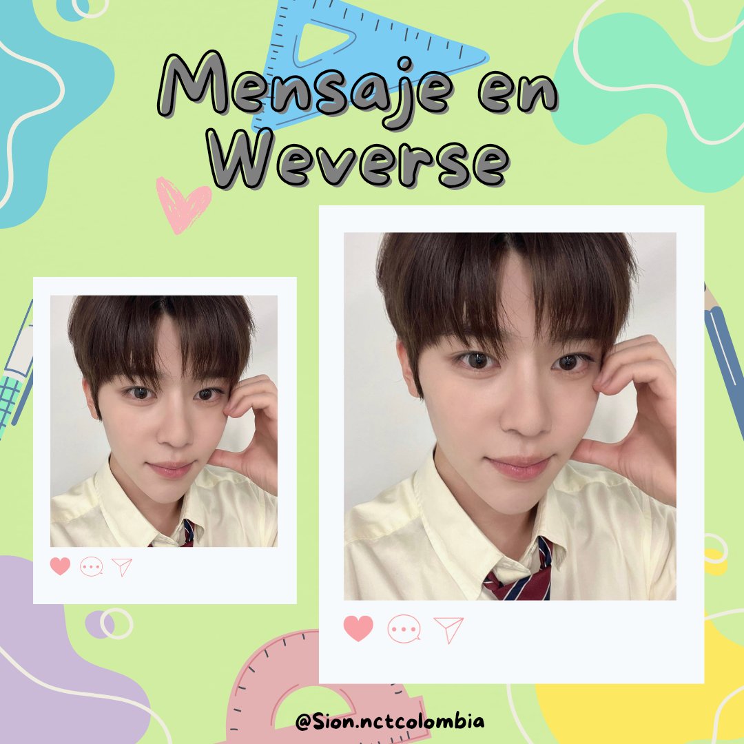 SionNCTCol's tweet photo. WEVERSE| 231116
Sion en WEVERSE
Mensaje de bebé Sion en Weverse
Cr. Gigi🌻~
•
•
•
Gigi🌻~
#시온 #SION #NCT #NCT_NEW_TEAM #NCT2023 #NCTTOKYO #NCTSION #NCTNEWTEAM https://t.co/Pyxfyxa4qP