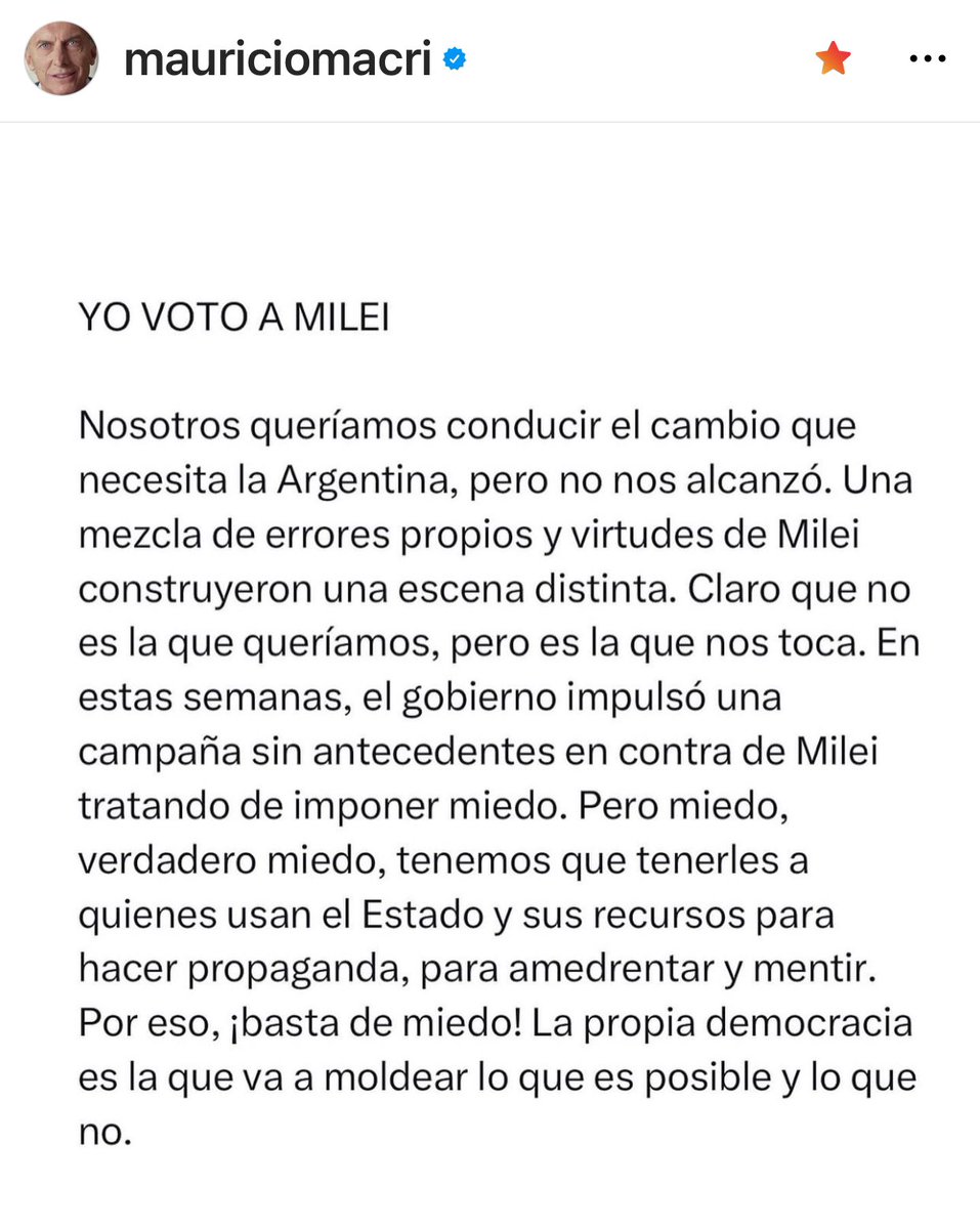MAURICIO MACRI 👇
