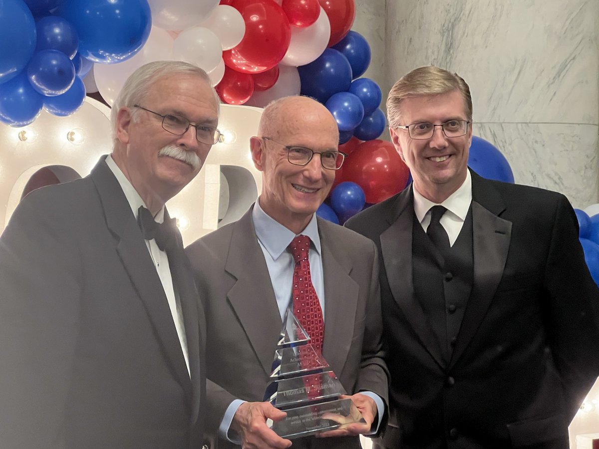 Congratulations to Tom Susman of the American Bar Association who received the first ever Lifetime Achievement Award as a Top Lobbyist from the National Institute for Lobbying & Ethics tonight on Capitol Hill!!! Thanks for your leadership in the lobbying profession, Tom!!!