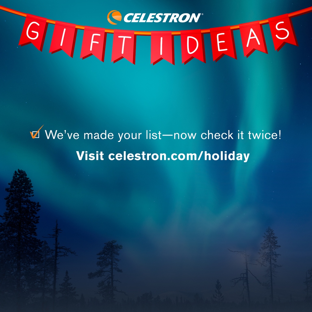 The holiday season will be here before you know it! Explore our gift guide for thoughtful ideas for your astronomy-loving loved ones—or yourself! 🎁 Check out all the options here ➡️ celestron.com/pages/gift-gui…