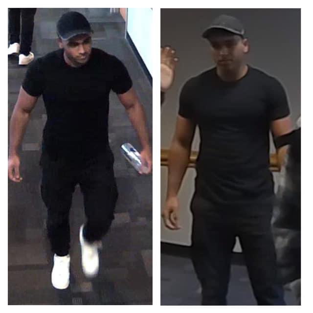 thegmupd's tweet photo. Mason PD is requesting the public’s assistance in identifying the 2 individuals pictured below in relation to an active investigation. Info leading to the positive identification of either pictured subject may result in a reward. 
https://t.co/ahSvxeN4O8 https://t.co/5XRJ9CjUko