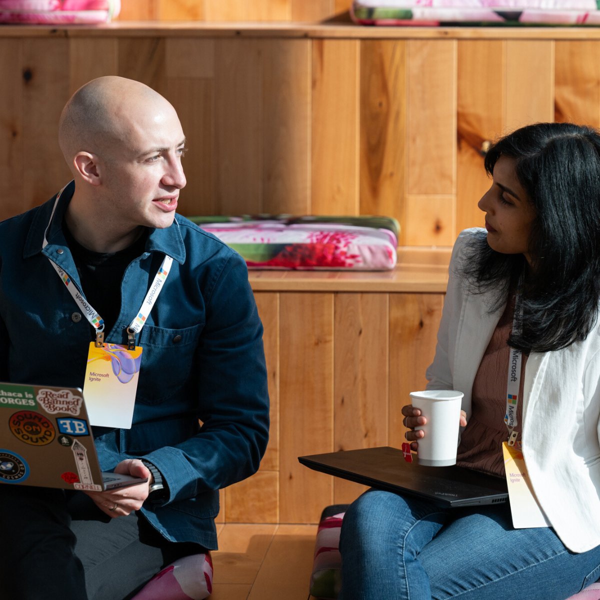events_msft's tweet photo. 📚 Day 2 of #MSIgnite is in the books!

We think it's pretty obvious based on our recap photos how much fun we've all been having during the event.

What were your favorite memories? Pics or it didn’t happen. https://t.co/XBEuWGXNPl