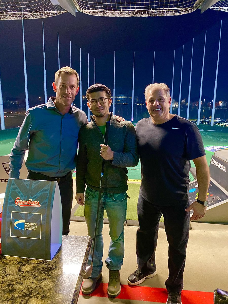 MPenn100's tweet photo. Great time at Top Golf with my EMS fam @DanONeillEMS @ArtGarberEMS100 @EMS_JimmyP_100 @EMScorporate   greatly appreciated @ClevGuardians #OneTeamOneVision 🏌️ https://t.co/IT9Ym0dQFG