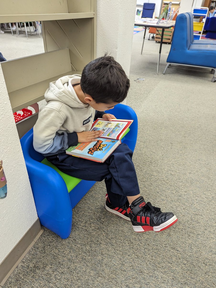 Anderson Elementary Library tweet media
