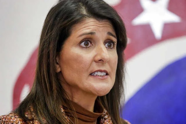Nikki Haley has announced that everyone online will have to use their real name "when" she's elected President. 

She decided not to use her own real name, Nimarata Randhawa, while making the announcement.