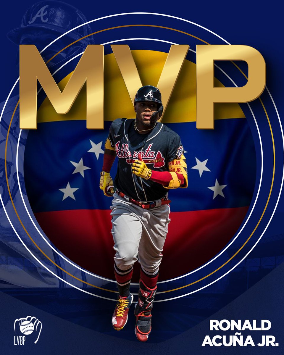 ¡Na’ Guará Venezuela! Nuestro Ronald Acuña Jr., el de La Sabana, fue elegido como el Jugador Más Valioso de la Liga Nacional en este 2023. ¡Felicitaciones Muchacho! Sin duda alguna fue una temporada maravillosa y extraordinaria para tu carrera. Tienes un futuro grande. Orgulloso
