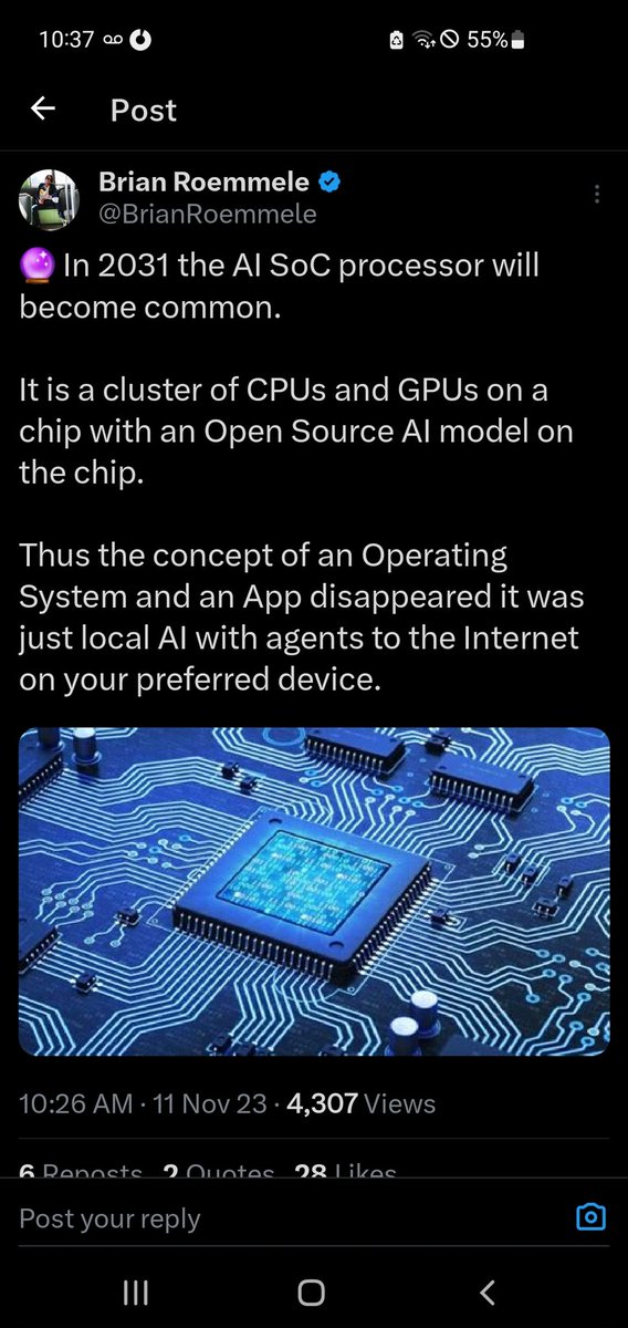 thcdr420's tweet photo. How big can something so small get 🤔
#future #AI #FutureTakesFlight https://t.co/V4PpQMebnt