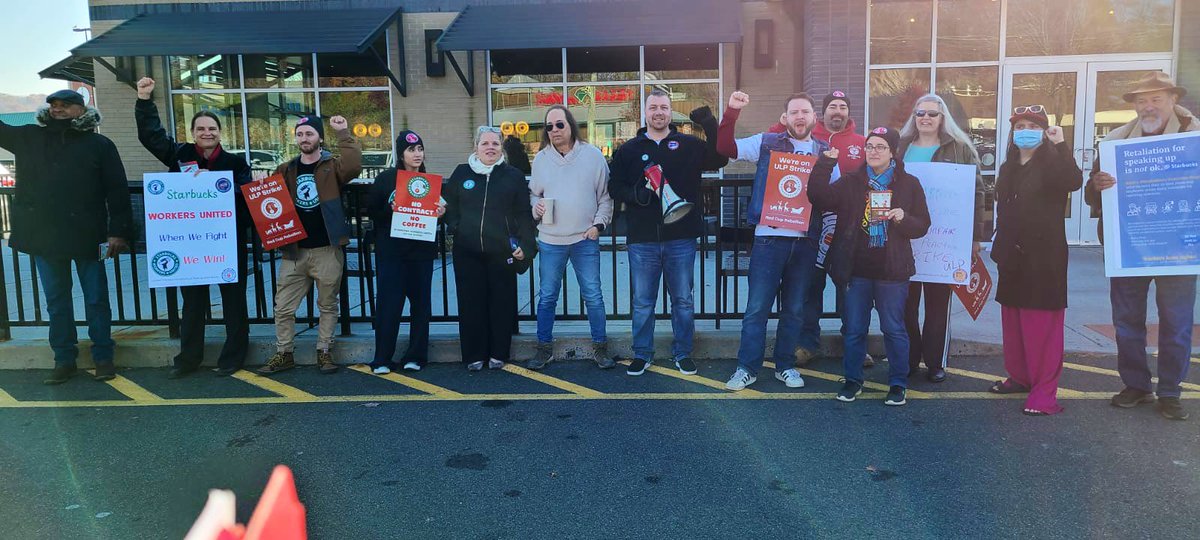 Starbucks Workers United CT tweet media