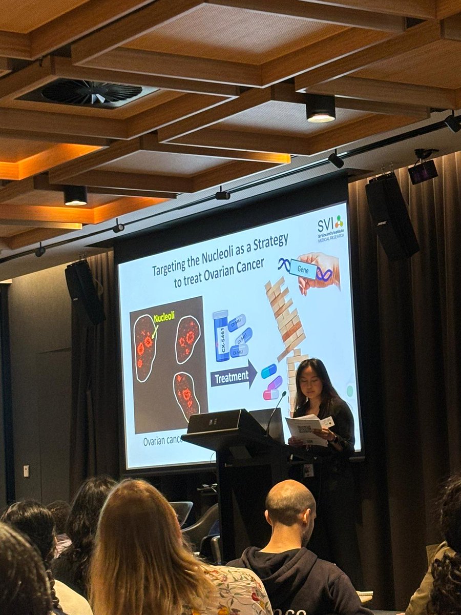 McArthurLab's tweet image. Our talented students are out there at the CCPhD student symposium today! @llydialim chaired the first session and well done to Arwa and Veronica for their outstanding presentations!!🤩🤩