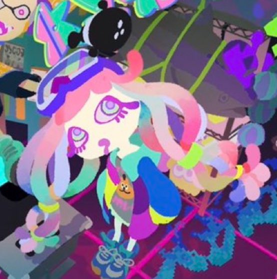 Litethii's tweet photo. I had to do this I’m sorry 💥💥💥 (ref 2nd image) #Splatoon3 #Cookierunkingdom #cookieurn #twizzlygummycookie https://t.co/1031zda9H0