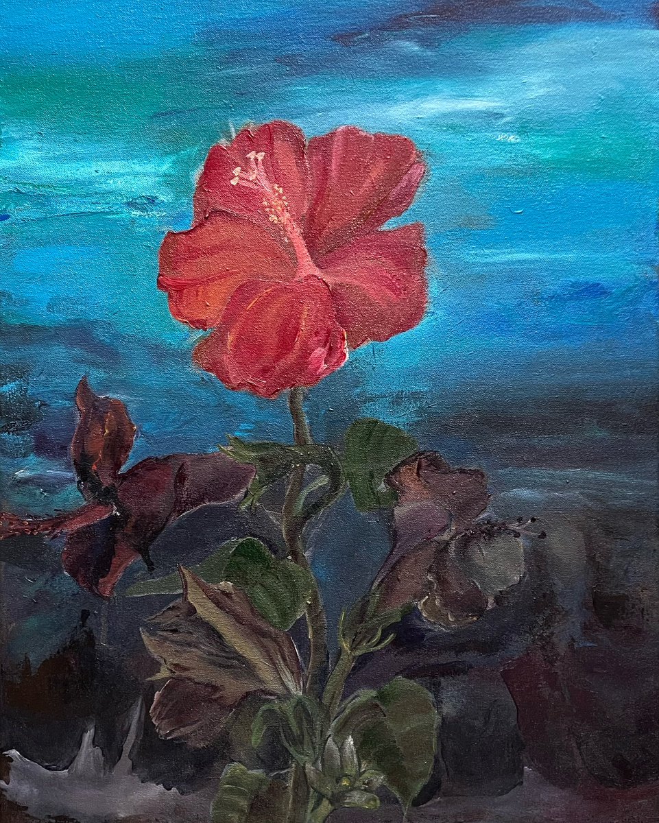 Chellynnart's tweet photo. Begin the Cycle Anew

Acrylic on Hand Stretched Canvas, 18” x 24”

#maui #hawaii #chellynnart #art #painting #hibiscus  #acrylic #hopeful https://t.co/fHzRr6AKJp