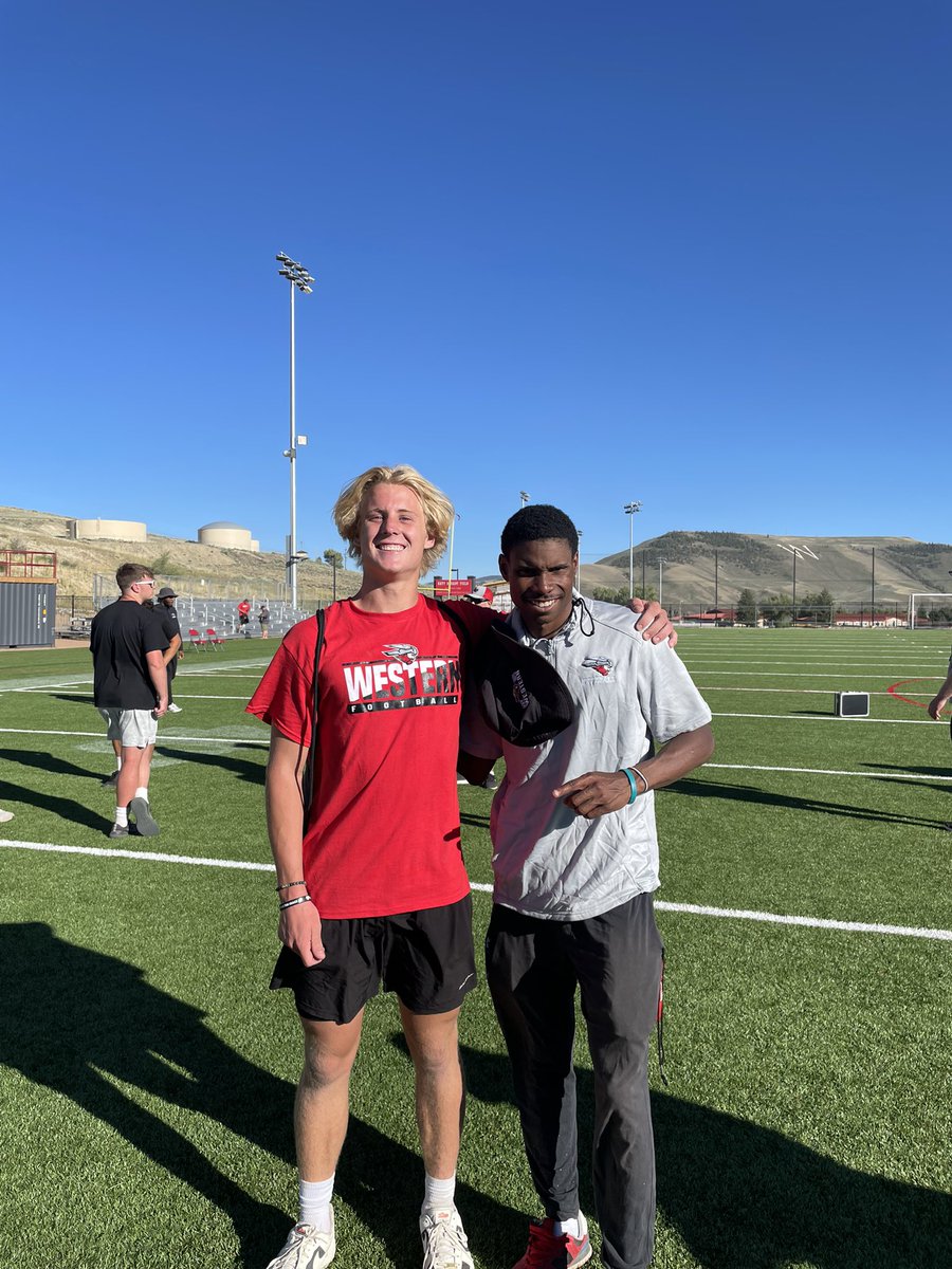 Jackson Archambault (@jacksonarchamb3) on Twitter photo Goodluck to everyone at <a href="/MountaineerFB/">Western Colorado Football</a> this week in the playoffs! Can’t wait to get back on campus <a href="/Jas_Bains_12/">Jas Bains</a> <a href="/CoachV_Moon/">Virnel Moon</a>
<a href="/CoachPerrone/">Coach Perrone (My Recruits)</a> <a href="/MyRecruits_/">My Recruits</a> <a href="/Coach_Lopez62/">Coach Lopez</a> <a href="/BenLoPrimo/">Primo</a> Goodluck to everyone at <a href="/MountaineerFB/">Western Colorado Football</a> this week in the playoffs! Can’t wait to get back on campus <a href="/Jas_Bains_12/">Jas Bains</a> <a href="/CoachV_Moon/">Virnel Moon</a>
<a href="/CoachPerrone/">Coach Perrone (My Recruits)</a> <a href="/MyRecruits_/">My Recruits</a> <a href="/Coach_Lopez62/">Coach Lopez</a> <a href="/BenLoPrimo/">Primo</a>