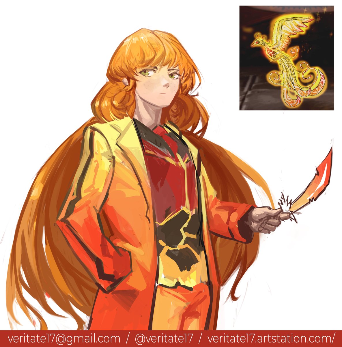 veritate17's tweet photo. Day 8 of drawing till I get a job
To commemorate Canto 5 today is Ishmael with the firebird armor from lobcorp. The style is a bit more anime this time. Anyway, thank you so much for the positive replies to the previous post!

#Limbus_Company #LimbusComapny #lobotomy_corporation https://t.co/PH8L9H8ezU