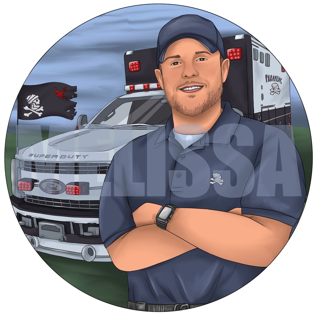 ParamedicDave87's tweet photo. Hey streamers!
If you want to personalize and spice up your streams, my friend @EsMelissaVio can do straight magic. Make your ideas become reality. I love the work she did for me! Hit her up, she won’t disappoint. Banners, Pics, Fully animated scenes, alerts, bios, anything! https://t.co/hTw6DgsdGv