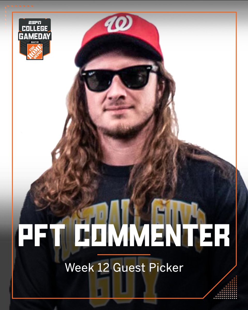 Excited to announce this week's guest picker: Pardon My Take and JMU's very own @PFTCommenter 👏