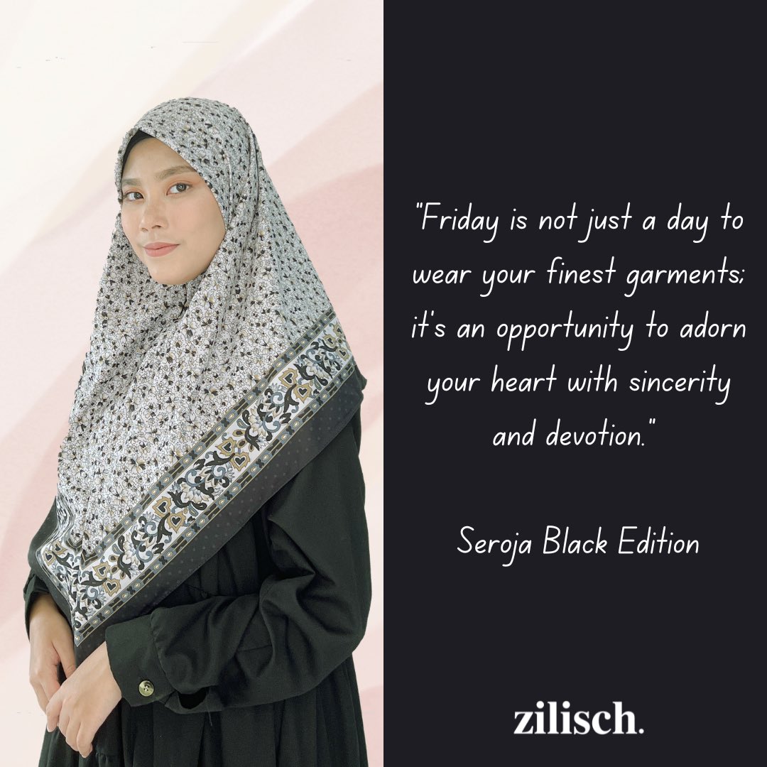 ZilischHijab's tweet photo. Salam Jumaat semua, semoga segala urusan kita hari ini dipermudahkan, Amin Ya Rabb

Tik Tok : https://t.co/l9G0dcv03Y
Shopee : https://t.co/dGReQNSLF2

#BlackHijabMagic #ModestElegance
#HijabFashionFinds
#WrapAndWow
#TrendyTurbans
#HijabistaHub
#CoveredInStyle
#MuslimahChic https://t.co/z9URBOzgPt