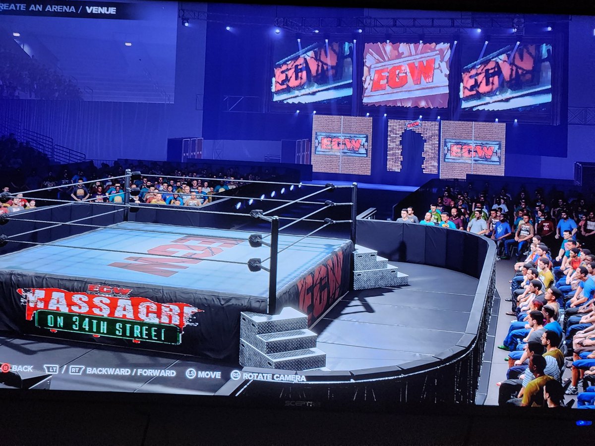 theone19's tweet image. #ecwpod #ECWRulez #ECWwebsite #Real_ECW_ #WWEgames Got both set up for my universe mode