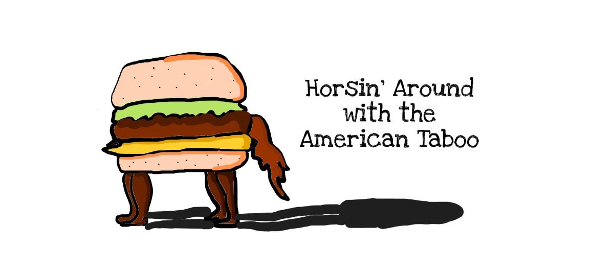 “Opinion: From stable to table: Should Americans be eating horse meat?”

[🎨: Dane Dodo] 

Controversial or Correct? 

foothilldragonpress.org/281673/a-lates…