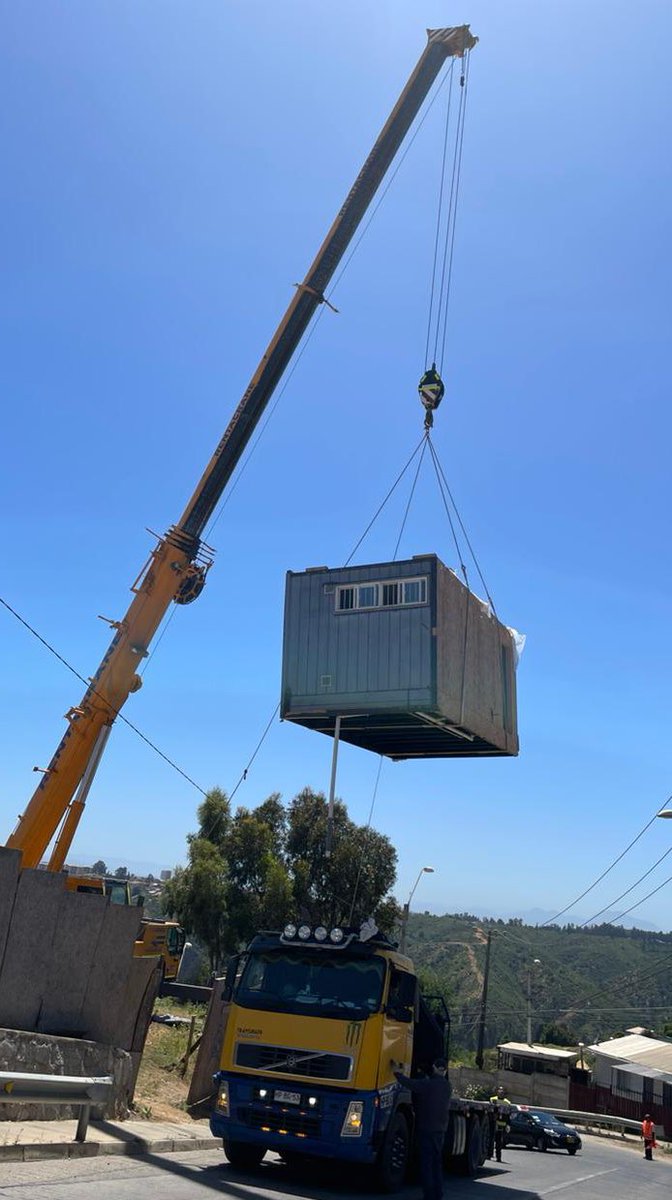 ragliatim's tweet image. Mañana será un gran día para la reconstrucción en #Coltauco O’Higgins 
Comienza la llegada d infraestructura modular q permitirá la habilitación de su nuevo Jardín Infantil y Sala Cuna #Ayenhue luego de haber quedado inhabitable con las últimas inundaciones. 
9 camiones en ruta!