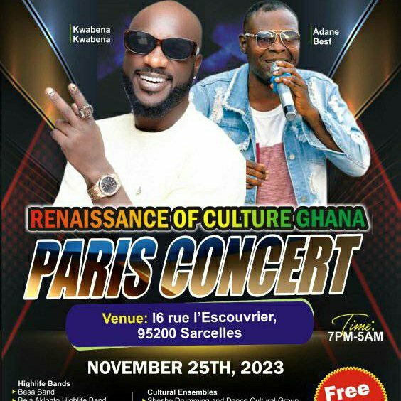 I'm honoured 🙏 
<a href="/Ghana/">We are Ghana</a> 🇬🇭 <a href="/France/">Hello France</a> 🇫🇷 
<a href="/annesophieave/">Anne Sophie (Akosua) Avé</a> <a href="/GhEmbassyFrance/">Embassy of Ghana in France</a> 
👏 see you soon