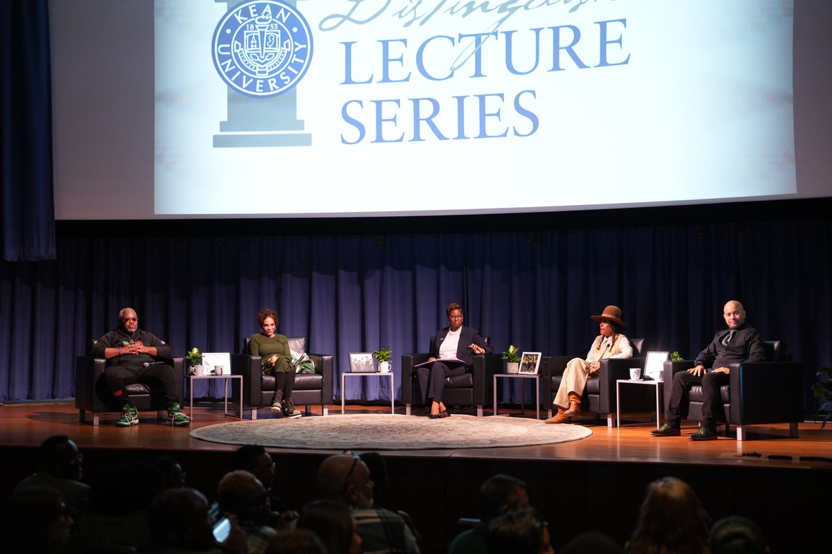 KeanUniversity's tweet photo. Thank you again to the wonderful cast of "A Different World," - Jasmine Guy, Kadeem Hardison, Cree Summer and Darryl M. Bell - for joining us at Kean as part of the President's Distinguished Lecture Series. We were honored to relive memorable moments from the iconic show and listen to their insights on the show's lasting relevance in today's society.