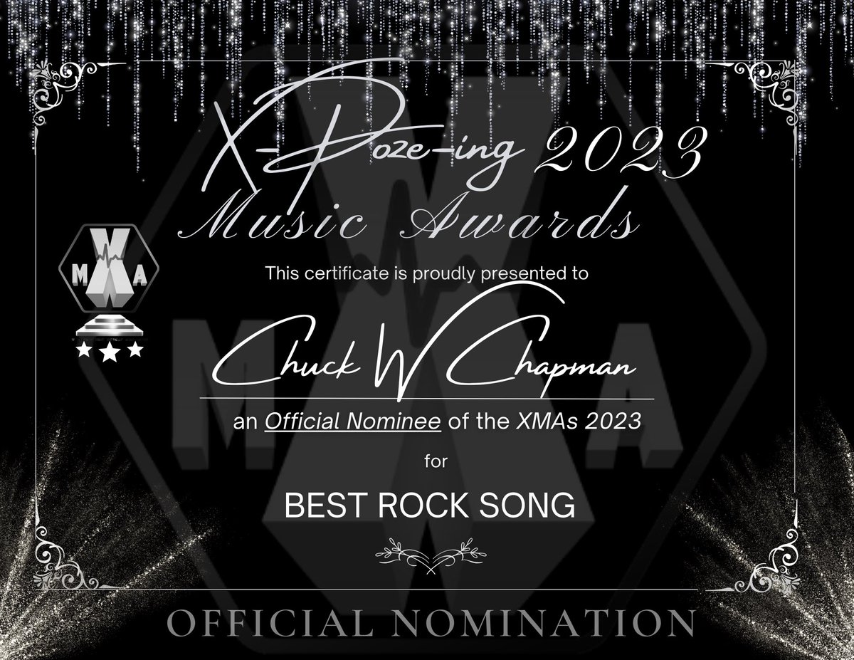 Thanks to @pozeproductions we are thrilled to have “Words Get In The Way” as a 2023 XMA Nominee for Best Rock Song! #unitedmusicmafia #SelfMadeRecords