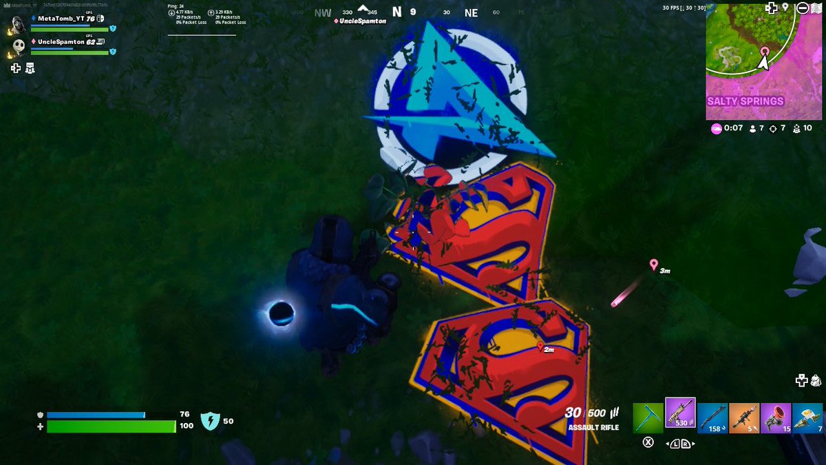 MetaTomb's tweet photo. To whoever put this here I want to shake your hand #Fortnite #FortniteChapter1 #FortniteOG https://t.co/3G9CLtIU8o