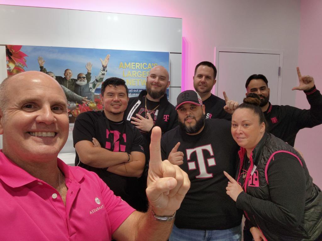 Want to shout out the one and only <a href="/GGuerra305/">GeorgeGuerra</a> for stopping by my store to spread the powerful message of P360 with my team! Game planning our T-Mobile Complete strategy to crush it in November with <a href="/EddiePryor7/">Eddie Pryor</a> and @TampaBeastDM ⚡️🔥 International team ready ❤️‍🔥@JacksonTingley