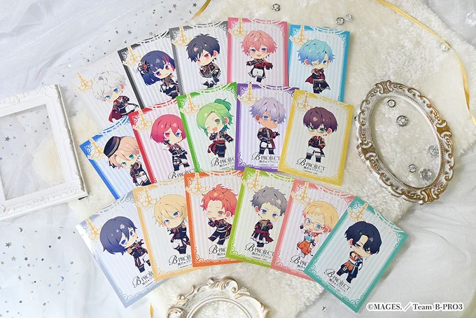 【TVアニメ『B-PROJECT ～熱烈*ラブコール～』】  ✧°˖\\カフェコラボグッズ紹介//°˖✧  トレーディングアクリルスタンド トレーディング缶バッジ 会計特典ブロマイド メニュー特典コースター  現在フリー入場でご案内中 詳細はHPをご確認くださいませ  #Bプロ