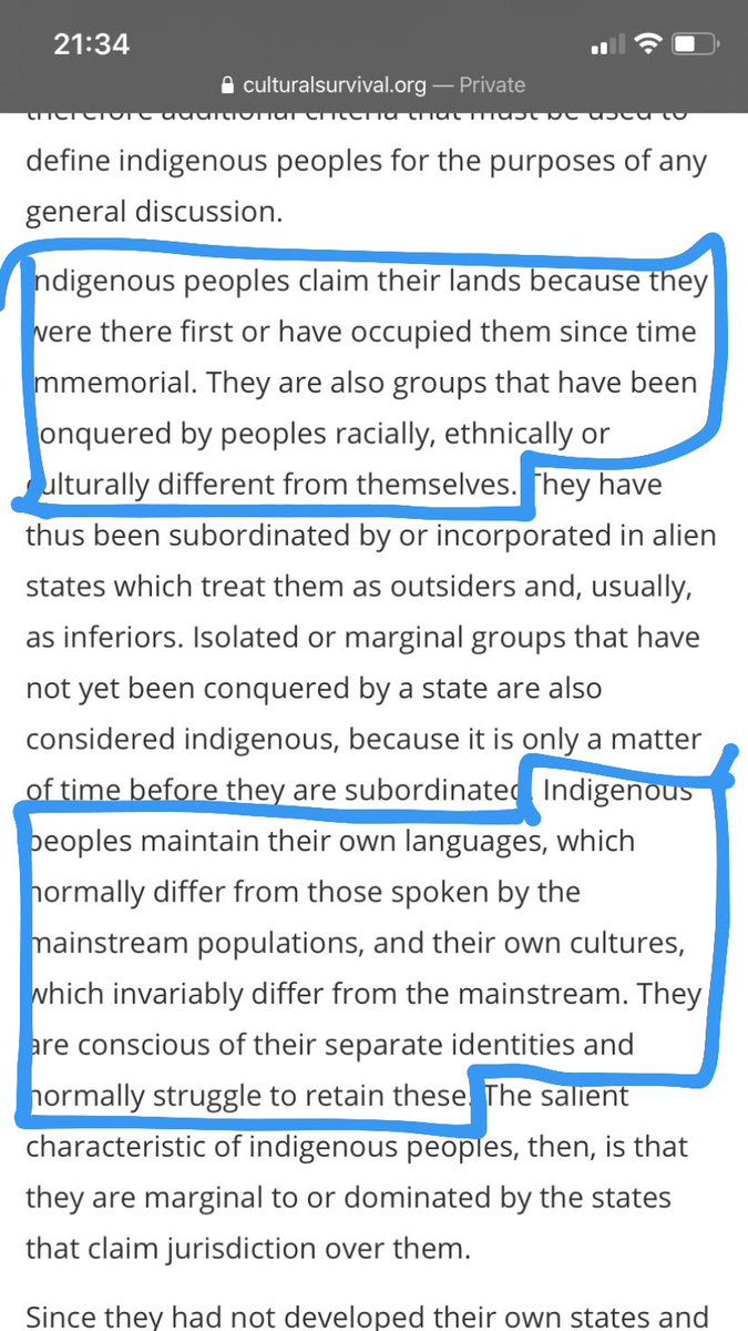 vanessa_p_17's tweet photo. @stellarslumber @jaimeleslivre5 @TB22993689 @KarenRylander @llggeorgia @shxmsm Being indigenous isn’t simply “who was here longer?” See below for commonly accepted and used criteria &amp; definitions https://t.co/O9slwHUjnr