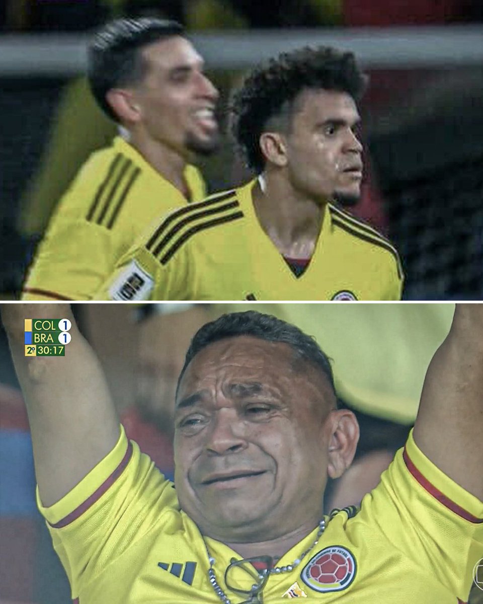 UNBELIEVABLE MOMENTS OUT OF COLOMBIA! LUIS DIAZ SCORES TWO GOALS IN FIVE MINUTES TO TAKE THE LEAD OVER BRAZIL! FOOTBALL ❤️