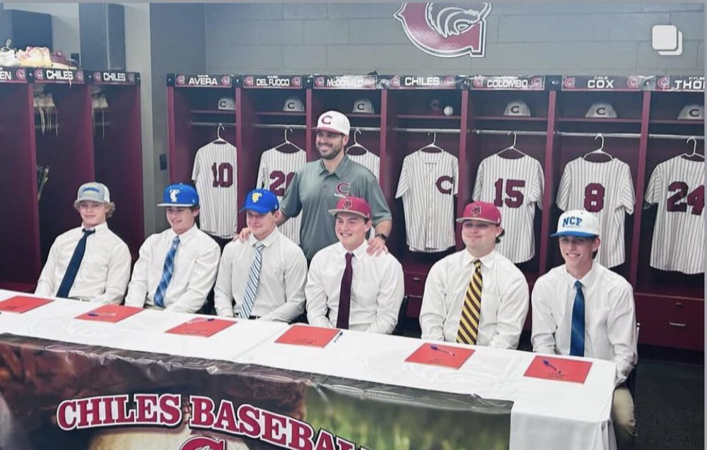 NorthFloridaBa2's tweet image. Congratulations!!    @GabeDelFuoco3 @DavisAvera1 @WillMcDonald34 @AndrewColombo15 @cale_cox @Kyler30998478 @ChilesBaseball