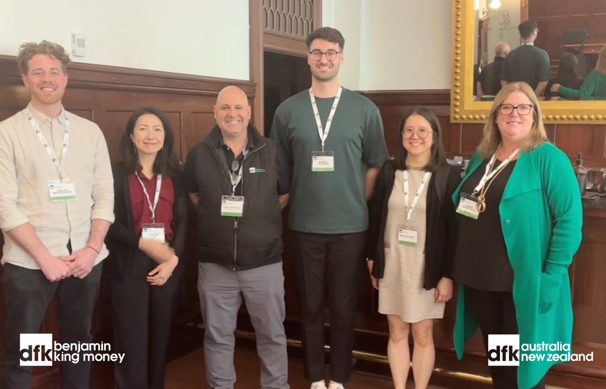 The DFK Benjamin King Money leadership team were delighted to attend the DFK Australia New Zealand (DFKANZ) Manager’s conference in Melbourne this week.

Thank you to DFK ANZ for organising this event. We look forward to attending future DFKANZ Manager’s conference!