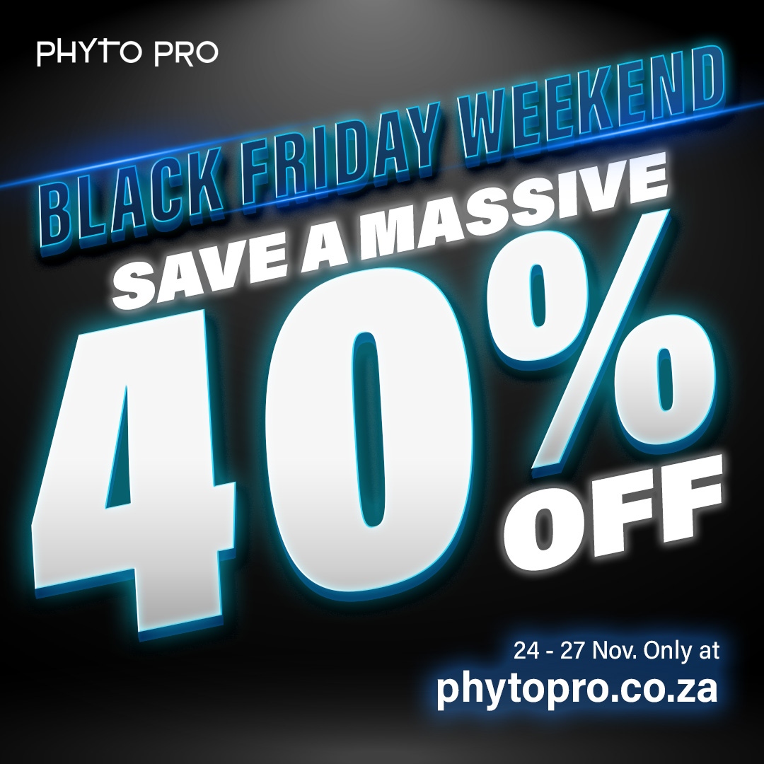 Phyto_Pro's tweet photo. Unlock the power of plant-based health &amp; performance with an unbeatable 40% off! 🚀🛍️ 

Exclusively at https://t.co/UOF17VcnOr from November 24-27 while stocks last.

#PhytoPro #PlantPowered #FuelYourFitness #muscle #fitness #nutrition #sport https://t.co/PiE7vKuU2P