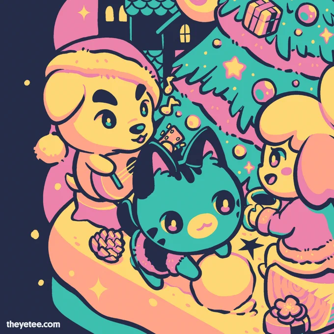 Christmas crossing… #sneakpeek #dailytees  