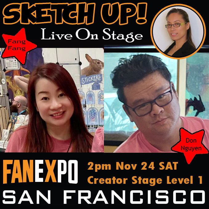 nguyeningit's tweet photo. Find me at @fanexposf along with some great people in artist alley Black Friday through Cyber Sunday! #SF #SanFran #comics

For #FanExpoSF TIX: https://t.co/U6kzyW73RV https://t.co/9P7gU2KdKD