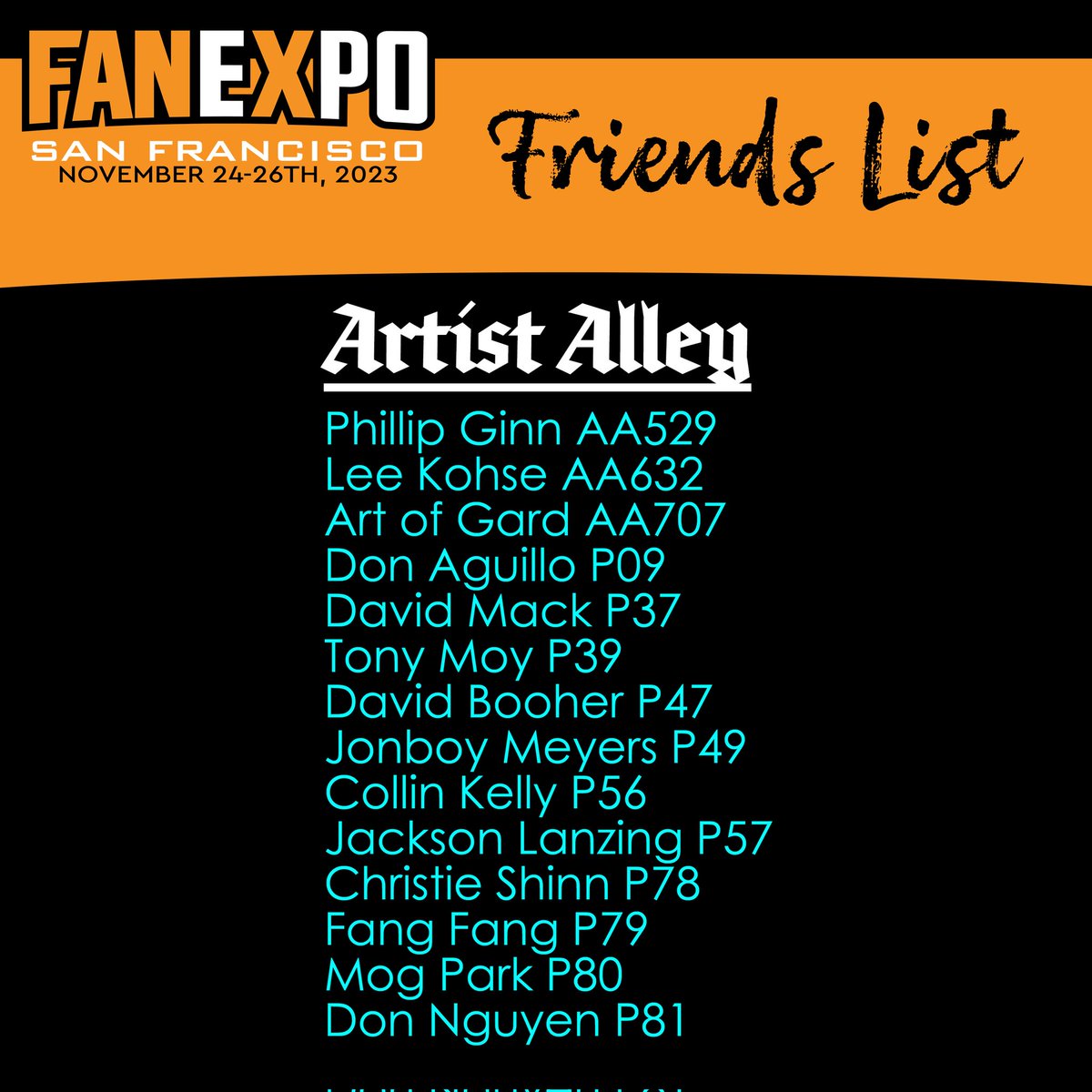 nguyeningit's tweet photo. Find me at @fanexposf along with some great people in artist alley Black Friday through Cyber Sunday! #SF #SanFran #comics

For #FanExpoSF TIX: https://t.co/U6kzyW73RV https://t.co/9P7gU2KdKD